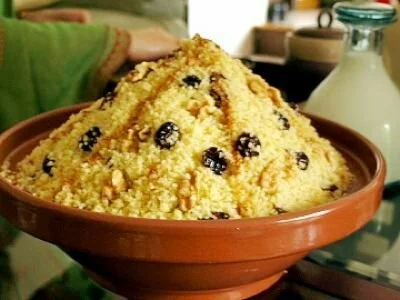 moroccan-food-couscous-with-raisins