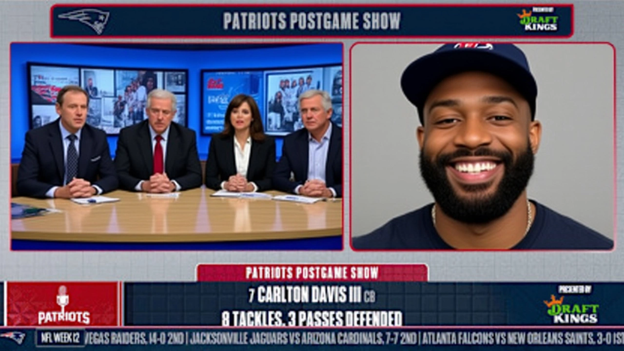 Carlton Davis III’s Final-Drive Heroics Seal Patriots’ 26-20 Win Over Bengals